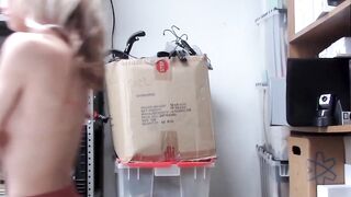 ShopliftersPunished.com - Petite delinquent Kiara Cole hammered roughly before messy