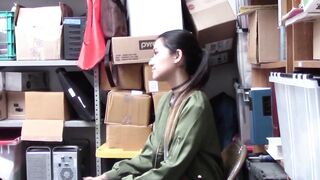 Asian Jade Noir spreads legs for diciplinary penetration