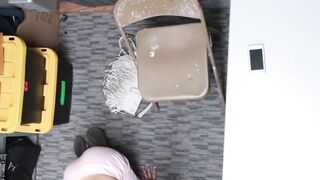 Exotic Kat Arina bent over before custody pounding