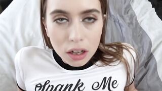 Stepdaughter Jill Kassidy craves for daddies cock and cum