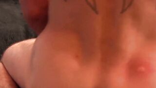 SwingYourBalls.com - Inked stud's balls bounce as he fucks his sex doll's eager pussy