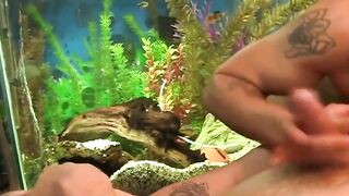 RealAltGuys.com - Tattooed homosexual gets his cock massaged with a eager Latino mout