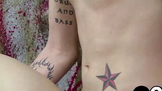 Emo twink barebacked after giving blowjob and rimjob
