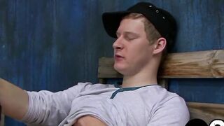 Young man fills his lovers mouth with cock and rims his ass