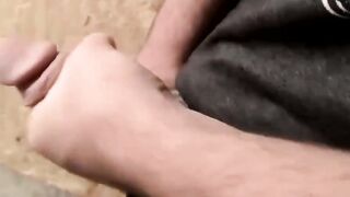 Str8Thugs.com - Straight thug's gripping hard dick rub and explosive cum shot scene