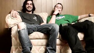 Str8Thugs.com - Rasta man's hard dick sucking session with a stoner dude's stiff rod