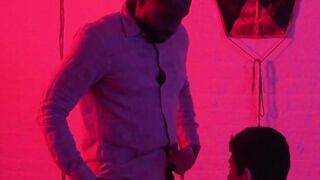 DarkGodz.com - Huge ebony dick's doggy style bare pounding of a young man