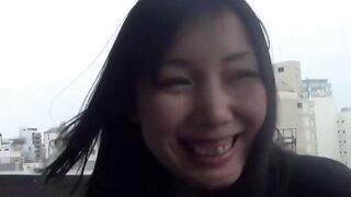 Young Japanese cutie showing her sweet pussy