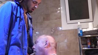 Extrem Cumhole is dominated by the monster cock of Koldo Gora