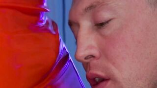 Hunky Pierce Paris oozes cum while riding cock with hot Chelsea Marie