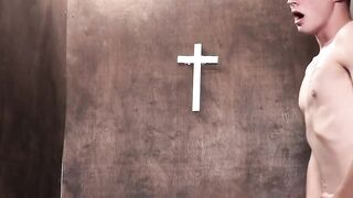 FatherXXX.com - Hot pastor's confession room sinful fucking session
