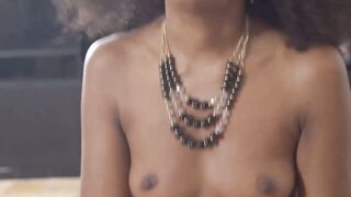Curly Delight Ebony Olivias JawDropping Facial