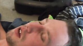 Big cock sucking and anal ramming by hunk buddies Joe and Lou