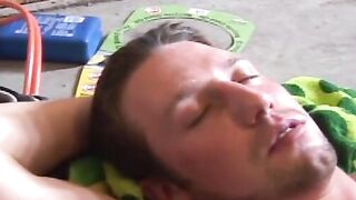 Big cock sucking and anal ramming by hunk buddies Joe and Lou