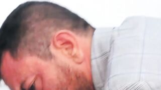 PlayingMen.com - Leo Rosso fucks Joe Gillis's hairy ass on the exam bed