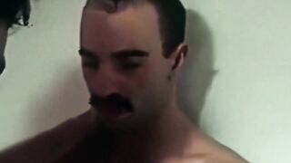 Turned on homo Marvin Merkins loves having sex with another man with a big dick