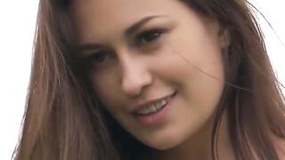 FemJoyXXX.com - Demi Fray's grass laid mouth watering body reveal