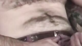 MenWorkinXXX.com - Crazy old bastard enjoys stroking his hairy cock solo