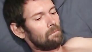 MenWorkinXXX.com - Nasty old dude Daniel loves coating himself in cum