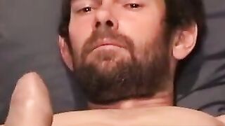 MenWorkinXXX.com - Nasty old dude Daniel loves coating himself in cum