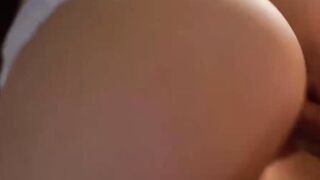 extreme Creampie Totally Filled her Hole TWICE
