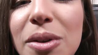 Abella Danger shows off her dick sucking skills in POV