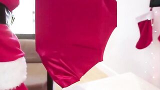 CreampiedTeenie.com - Naughty Rachel Rose wants Santas big hard candy cane deep in he