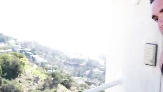 Petite blonde babe Alina West gets a creampie surprise