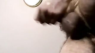 JoeSchmoeXXX.com - Horny older man strips naked and strokes his hard cock