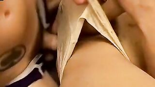 TwinkUndie.com - Sensual twinks' undies ass fuck in the bathroom