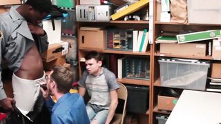 BoyPunish.com - Security bear's raw, deep pounding of a tight white twink's booty hol