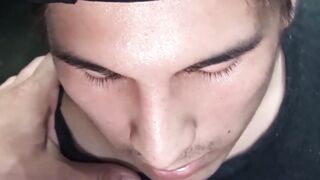 LecheLatinos.com - Cute young Latino's gay awakening after an intense bareback fuck