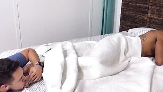MaleFeetXXX.com - Lustful roommate sneaks and worships muscular Tempo's uncovered fee