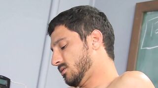 Stud teacher banging twink horny student with cute asshole
