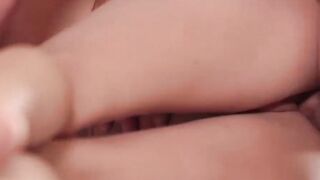Lovely latin teen babe Angel Del Ray fucked in the kitchen