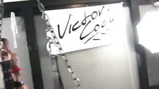 CodyVictorXXX.com - Tight stud asshole penetrated raw in sex swing gangbang