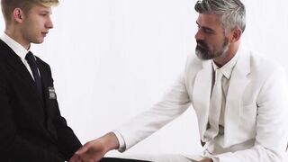 SayUncleNetwork.com - Secret bareback banging for gay student and his stepdad