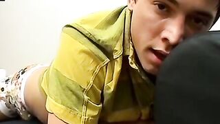 TwinkUndie.com - Homosexual dude's undies jerk off and rock solid cock blast