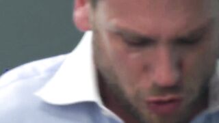 PlayingMen.com - Hans Berlin and Issac Jones's hardcore face fucking and anal