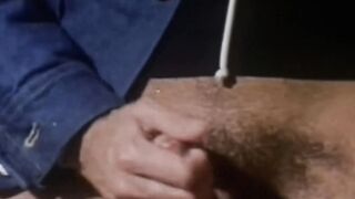 Bunch of horny guys including Roy Garett have a cock stroking session