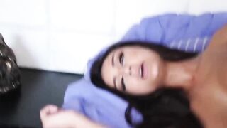 TeensFuckingDads.com - 18yo Latina Eliza Ibarra fucked doggystyle by stepdad POV
