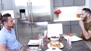 FamilyHandle.com - Horny stepmom Phoenix Marie gets drilled while sucking dick like a