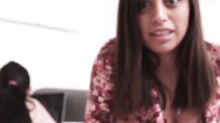 SisterLikesMe.com - Cheating guy creampies his Latina step sister in a POV sex tape