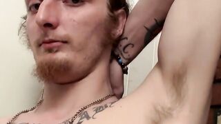 Kenneth Slayer pumps a huge load of hot cum from his meat