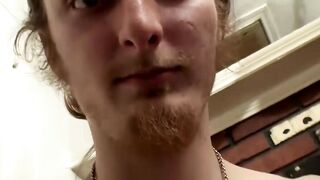 Kenneth Slayer pumps a huge load of hot cum from his meat