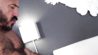 BarePigs.com - Inked bear face fucks amateur pre bareback session
