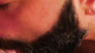 HardcoreBears.com - Bearded homosexual Justin West and Carlos Verga bareback passiona
