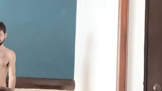 LecheLatinos.com - Rob Campos' thick cock stretching Octavio's chiseled ass