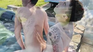 Tristan West eats and raw rails the ass of bottom Mickey Knox