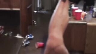 Horny muscle jocks hungry hole stuffed and bred by gang bros